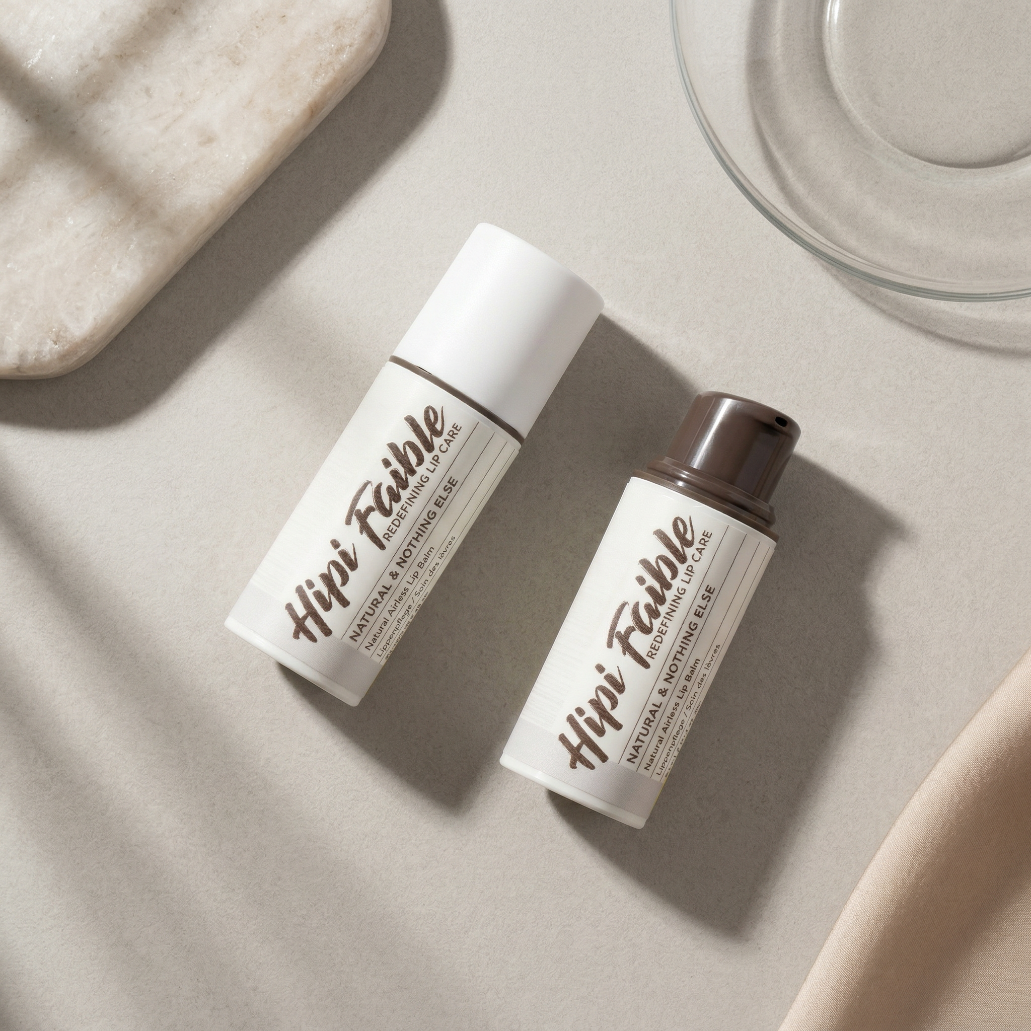 Hipi Faible Lip Balm – Natural & Nothing Else, 6 ml - JANIMARE