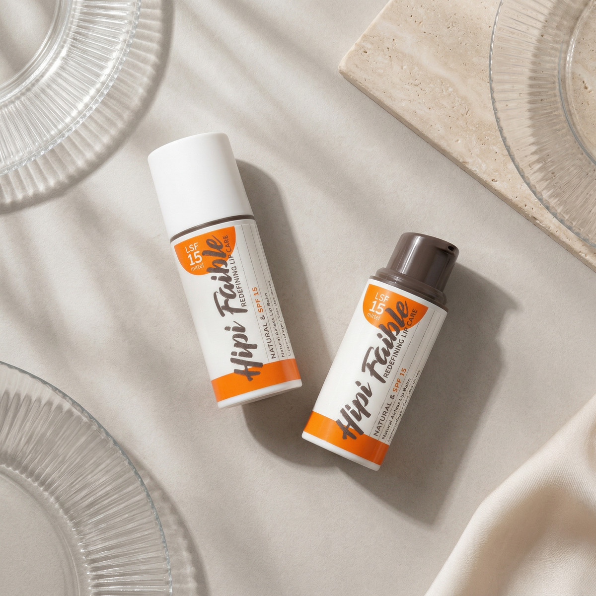 Hipi Faible Lip Balm – Natural & SPF 15 - JANIMARE
