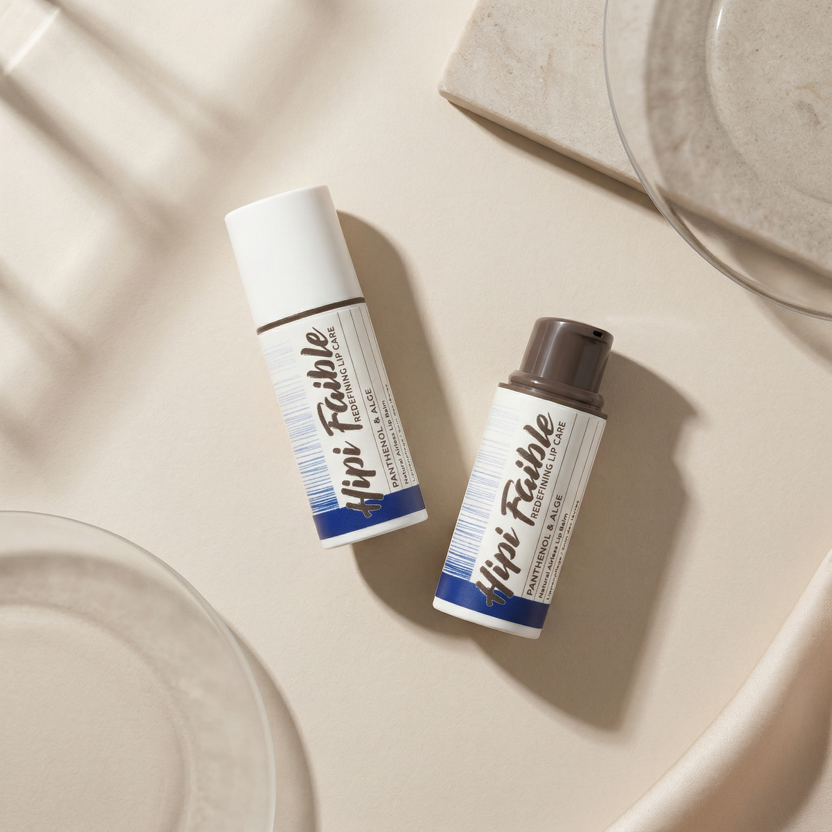 Hipi Faible Lip Balm – Panthenol & Alge, 6 ml - JANIMARE