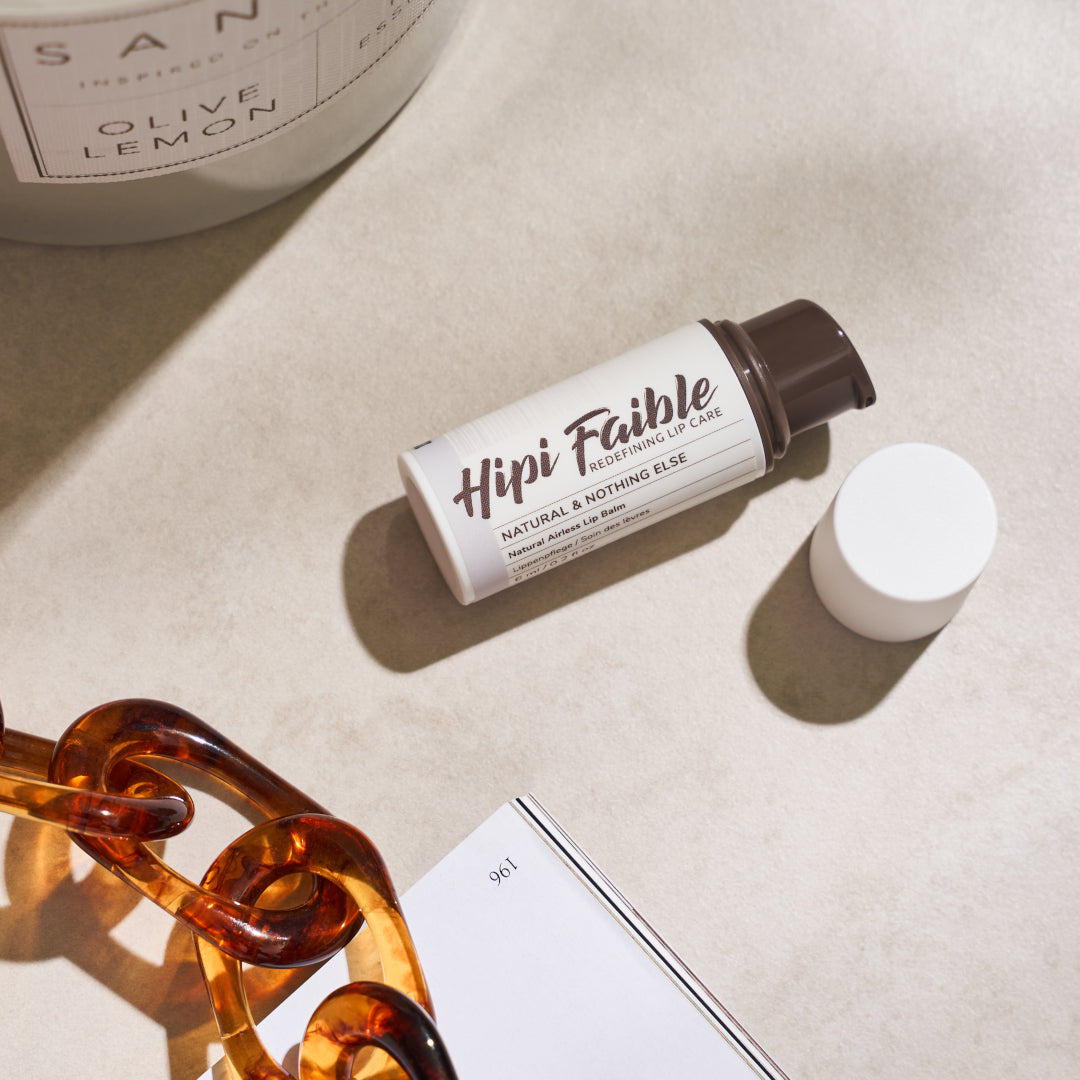 Hipi Faible Lip Balm – Natural & Nothing Else, 6 ml - JANIMARE