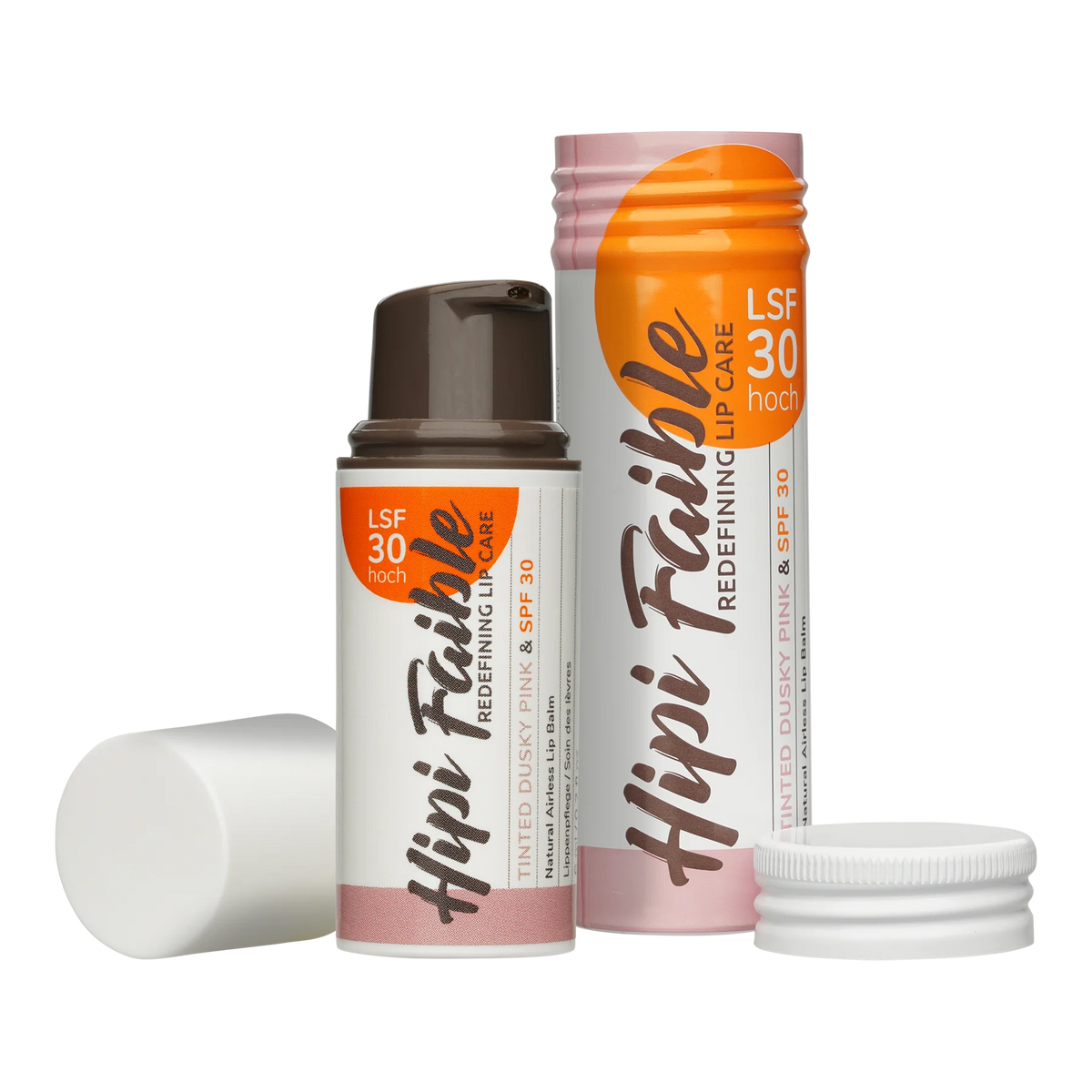 Hipi Faible Lip Balm - Tinted Dusky Pink & SPF 30, 6ml - JANIMARE