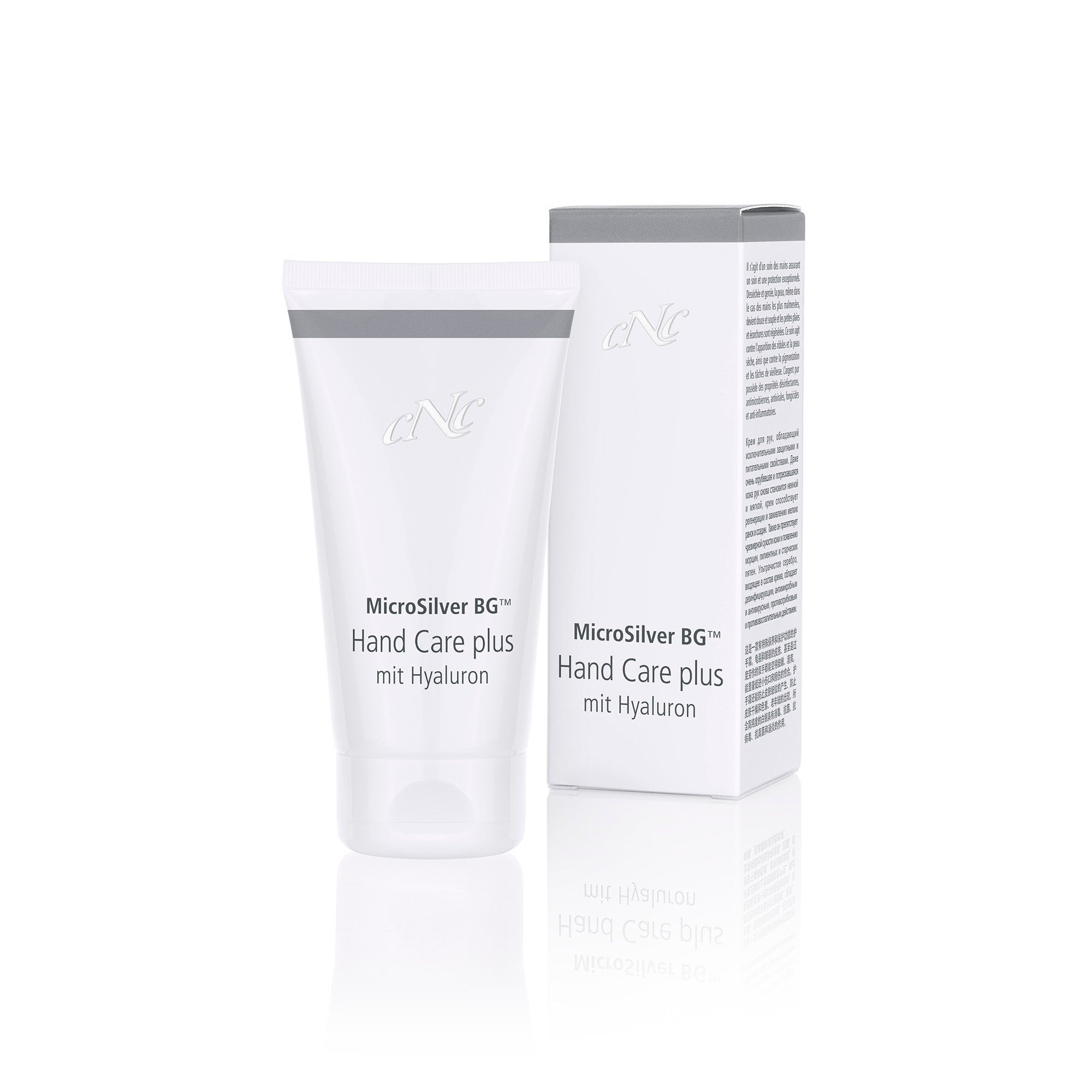 CNC cosmetic MicroSilver BG Hand Care plus mit Hyaluron, 50 ml - JANIMARE
